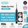 Dr.Isla Wireless WiFi Ear Pick Otoscope Camera Borescope Luminous Ear Wax Cleaning Teeth Oral Inspection Health Care Ear Cleaner.