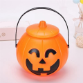 Pumpkin Candy Bucket,Halloween Pumpkin Bucket,Trick or Treat Pumpkin Bucket Jack Lantern Candy Basket Halloween Party Easy to Use. 