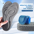 Memory Foam Orthopedic Insoles for Shoes Antibacterial Deodorization Sweat Absorption Insert Sport Shoes Running Pads.