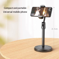 Desktop Mobile Phone Holder Stand 360 Rotate for Live Streaming Shoot YouTube TikTok Video Round Base Smartphone.