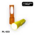 LED Flashlight PE-033 Rechargeable Zoom Torch Light with Side Lamp.