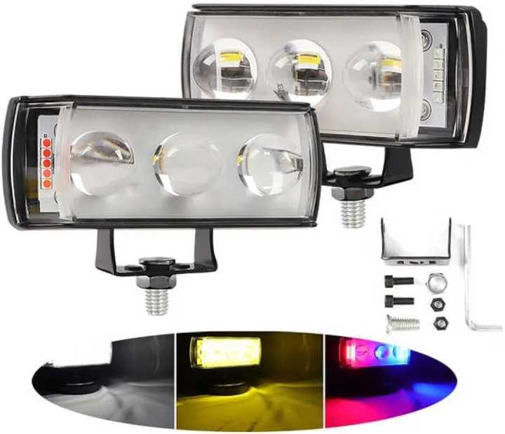 Waterproof%2012V%20Motorcycle%20LED%20Spotlight%20Super%20Bright%20White%20Yellow%20Headlight%203%20Eyes%20Lens%20RGB%20with%20Red%20Blue%20Strobe%20Flashing%20Fog%20Driving%20Light%20-%20Image%203