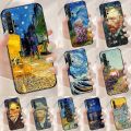 Paintings Starry Night Van Gogh Case For Huawei Honor 70 50 X8 X9a Magic5 90 Lite P20 P30 P40 P60 Pro P Smart Nova 5T Cover. 