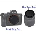 Sony E-Mount Body Cap and Rear Lens Cap Cover Kit.