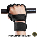 Premium Workout Gloves with Wrist Support for Gym Workouts, Pull Ups Gym & Fitness Gloves - Gym Gloves. 