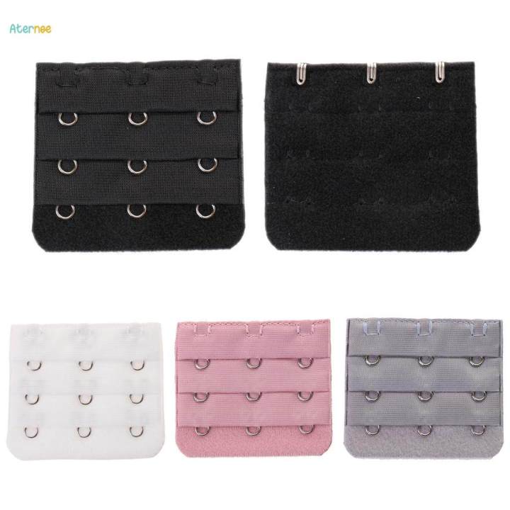 5pcs%20Elastic%20Bra%20Strap%20Extension%20Bra%20Extenders%203x%203%20Hook%20White%20-%20Image%202