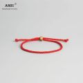 【beauty code store】AMIU Buddhist Lucky Bracelets & For Women Men Handmade Knots Green Rope Amulet Gift Bracelet. 