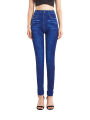 CUHAKCI Solid Color Jeans Ladies Plus Size Jeggings Soft False Denim Yoga Long Pants Women Stretchy Trouser Dropship S-3XL.