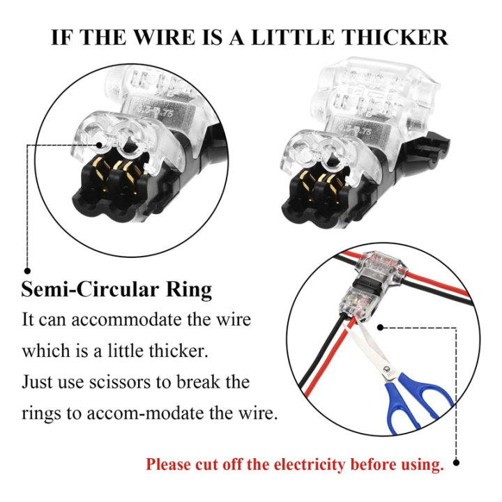 15%20Pcs%203%20Way%202%20Pin%20Wire%20Connectors%20Low%20Voltage%20Universal%20Compact%20-%20Image%206