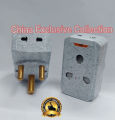 3 pin round plug,15 amp(1pcs) Multi Plug 15A 3-Pin Universal Socket Conversion Heavy Duty ..