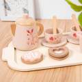 Toddlers Afternoon Tea Time Tea Set Play Kitchen Accessories for Children.