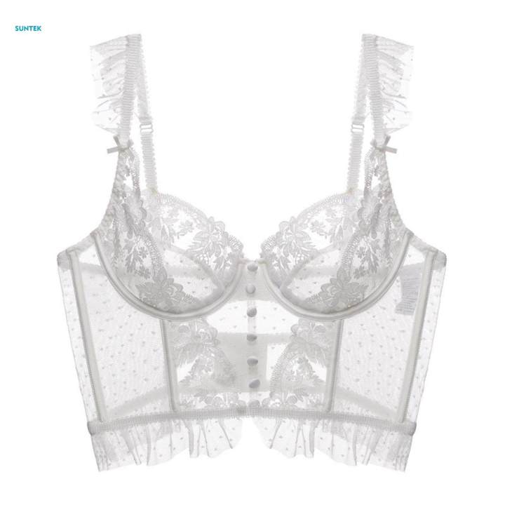 Women%20Lingerie%20Set,%20Panty%20Lace%20Bra%20and%20Panty%20Set%20for%20Wedding%20Bridal%20Gift%20Everyday%20Wear%20,%20Black,%20-%20Image%204