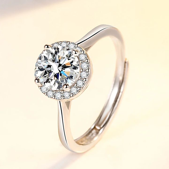 925%20Sterling%20Silver%20Open%20Ring%20CZ%20Simulated%20Stackable%20Ring%20Platinum%20Plated%20Eternity%20Bands%20for%20Women%20-%20Image%205