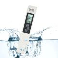 Water Quality Test Meter Pen-Type Digital Tool With TDS EC and Temperature Tester For Aquarium Incubator Pond. 