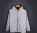 men's autumn Men /women windbreaker 3m reflective jacket casual  hop Hooded coats streetwear night shiny harajuku jackets. 