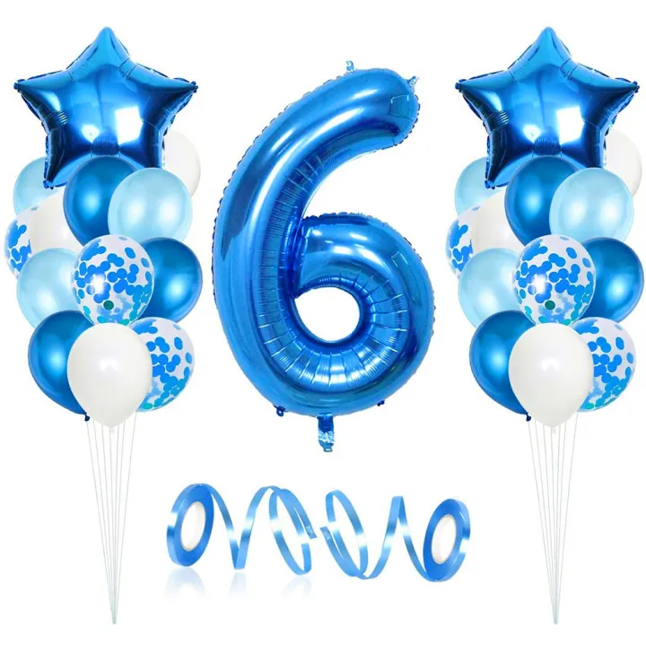 GC%20Birthday%20%20Decoration%20%20Balloon%20Blue%20Aluminum%20Film%20Balloon%20Set%20For%20Kids%20Birthday%20Party%20Decoration%20specification:0%20year%20old%20balloon%20set%20-%20Image%202