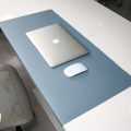 Factory wholesale desk mats, oversized mouse pads, study desk mats, computer desk mats, leather folded edge table mats, waterproof. 