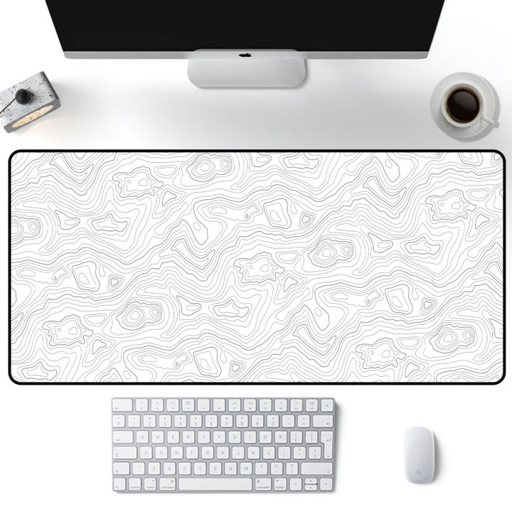 Large Gaming Mouse Pad Gamer Big Mouse Mat Computer Locking Edge ...