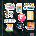 Chill  Stickers | Stickeroo. 