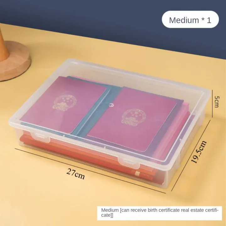 %E3%80%90100%25-original%E3%80%91%20Simplicity%20Plastic%20Document%20Organizer%20Square%20Shape%20A4%20Organizing%20Box%20Certificate%20File%20Container%20-%20Image%205