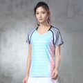 New Badminton Sportswear Suit Men's and Women's Summer Quick-Drying T-shirt Badminton Clothing Table Tennis Clothing Custom Lettering.