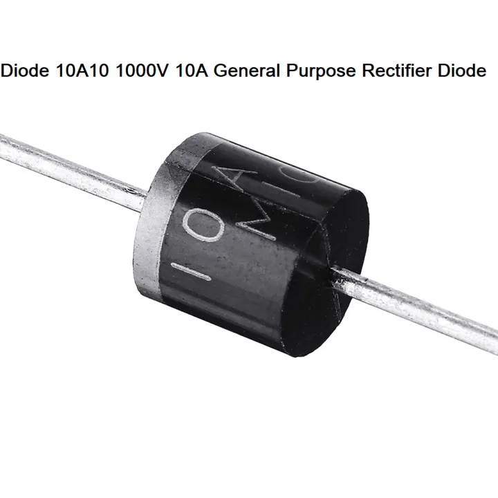 5Pcs-%20Diode%2010A10%201000V%201KV%2010A%20General%20Purpose%20Rectifier%20Diode%2010A10%20Silicon%20Junction%20Diode%20R-6%20Package%20Electrical%20Circuitry%20&%20Parts%20-%20Image%202