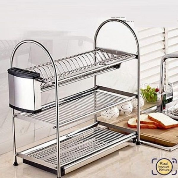 Stainless%20Steel%20Dish%20Rack%20Set%203-Tier%20Kitchen%20Organizer%20-%20Organize%20Your%20Kitchen%20Utensils%20Efficiently%20With%20This%20Sturdy%20Stainless%20Steel%20Dish%20Rack%20Set%20-%20Image%203