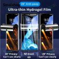 Smalshop Samsung Galaxy S25 S24 S23 S22 S21 Plus Ultra + S25Edge S25FE S24FE S23FE S25Ultra 5G Privacy Hydrogel Film Anti-peeping Screen Protector Full Cover Anti-Scratch Soft Protective Film.