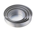 4Pcs Round shape Cake Mold,Aluminum Round cake mold 4pis set,Make Cake,Pudding And More,Oven Proof Cake Pan Set.. 