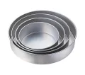 4Pcs Round shape Cake Mold,Aluminum Round cake mold 4pis set,Make Cake,Pudding And More,Oven Proof Cake Pan Set..