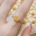 Rose Flower Rings For Women Romantic Flower Finger Couple Ring Wedding Jewelry Brave.