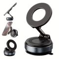 Timack® Magnetic Car Phone Holder 360° Rotation Folding With Vacuum Suction Cup For iPhone 12-16 Series Car/Gym/Driving Phone Holder.