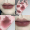 Gege Bear Velvet Dream Air Lip Lacquer Matte Finish Nourishing Moisturizing Nonstick Cup White Lip Gloss Lipstick.