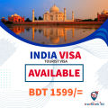 India Tourist Visa (Sticker). 