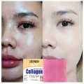 DEVNEN COLLAGEN PLUS soap vitamin C and E Brightening vitamin C and E Brightening Natural Double Whitening, Skin Firming Natural Collagen Facial Soap. 