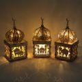 Eid Mubarak Palace Wooden Ornaments Ramadan Decoration 2024 Islamic Muslim Party Decor Ramadan Kareem Decorations EID Al Adha. 