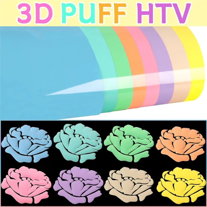 Puff%20Vinyl%20Heat%20Transfer-8%20Colors%203D%20Puff%20HTV%20Heat%20Transfer%20Vinyl%2030X25Inch%20Pastel%20Colored%20Puffy%20Iron-on%20Vinyl%20T-Shirt%20Easy%20to%20Use%20-%20Image%204
