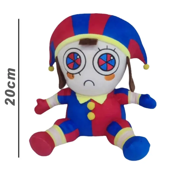 24pcs%2043CM%20The%20Amazing%20Digital%20Circus%20Plush%20Toy%20Anime%20Game%20Cute%20Cartoon%20Clown%20Soft%20Stuffed%20Doll%20Funny%20Birthday%20Christmas%20Gift%20-%20Image%204