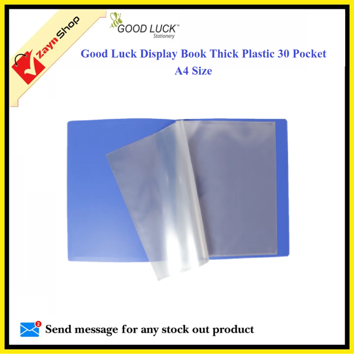 Good%20Luck%20Display%20Book%20A4%20Size%2020%20pocket%20Thick%20Plastic%20File%20Folder%20Display%20Presentation%20Book,%20%20Random%20color%201pcs%20-%20Image%204