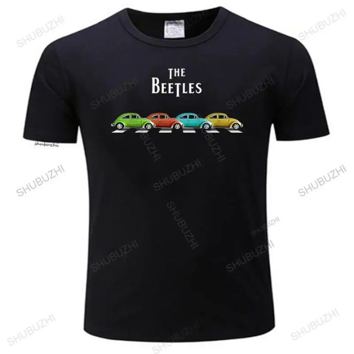 men's summer high quality t shirt Classic Vintage Buggy Car The Beetles Old Bugs Lover unisex fashion crew neck t-shirt black Dislikelike