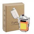 RADIUM Mini Waterproof Electronic Arc Plasma Lighter with Flashlight K33- Radium.