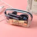 Clear Pencil Case, Large Transparent Plastic Pen Pencil Bag Makeup Pouch Travel Cosmetic Bag,School Supplies for Teenage Boys Girls Women.