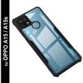 For OPPO A15 / OPPO A15S Shockproof Bumper Transparent Phone Case For oppo a15 Back Cover - Phone Back Cover.