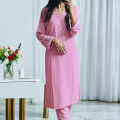 Skin Print Stitched Cotton 2-Piece Shalwar Kamiz Dress for Women. 