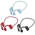BL09 Bone Conduction Headphones Sports Wireless Earphones With Built-in Mic Sweat Resistant Headset For Running Cycling Workouts. 