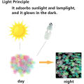 20pcs/bag 3cm Glow In The Dark Luminous Star Stickers Halloween Decorations for Home Toy PVC Stickers for Kids Roo - Sustainable Option. 