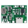 Type C J5019 Module 3.7V to 12V 9V 5V 2A Adjustable Step Up 18650 Lithium Battery Charging DC to DC Step Up Boost Up Mini UPS Kit. 