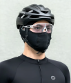Ice silk face protection cycling hood.