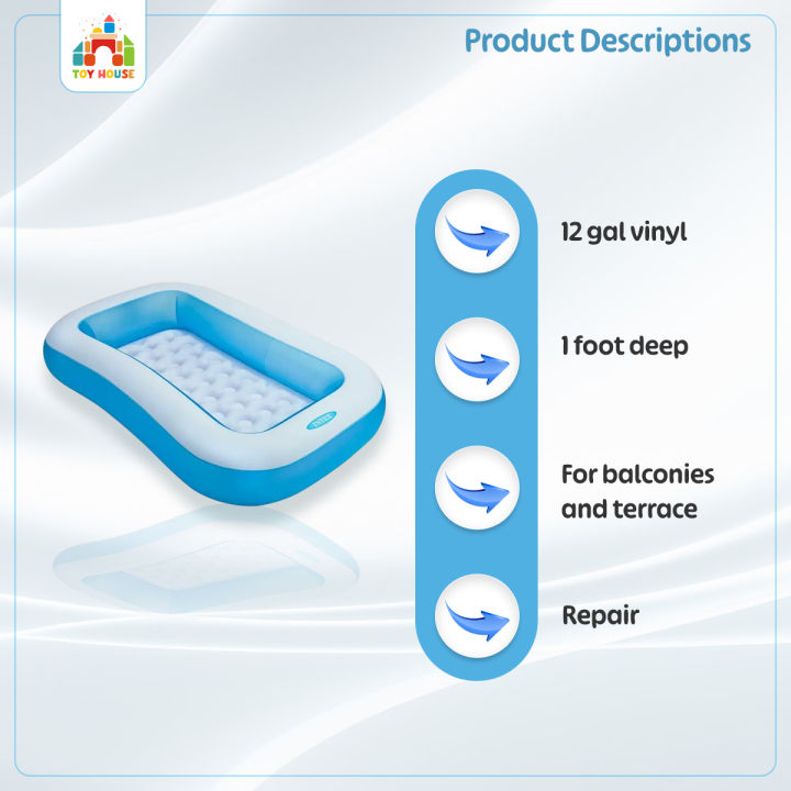 Intex%2057403Np%20Large%20Rectangular%20Baby%20Pool%20With%20Inflatable%20Floor%20(166Cm%20X%20100Cm%20X%2028Cm)-%20Blue%20-%20Image%202