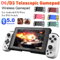 D6 Wireless Gamepad Stretching Extendable Gaming Controller Bluetooth5.0 Handle Pad For Phone Android Gamepad Game Accessoires. 